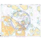 NHS Nautical Chart NHS455: Stavanger havn med innseilinger